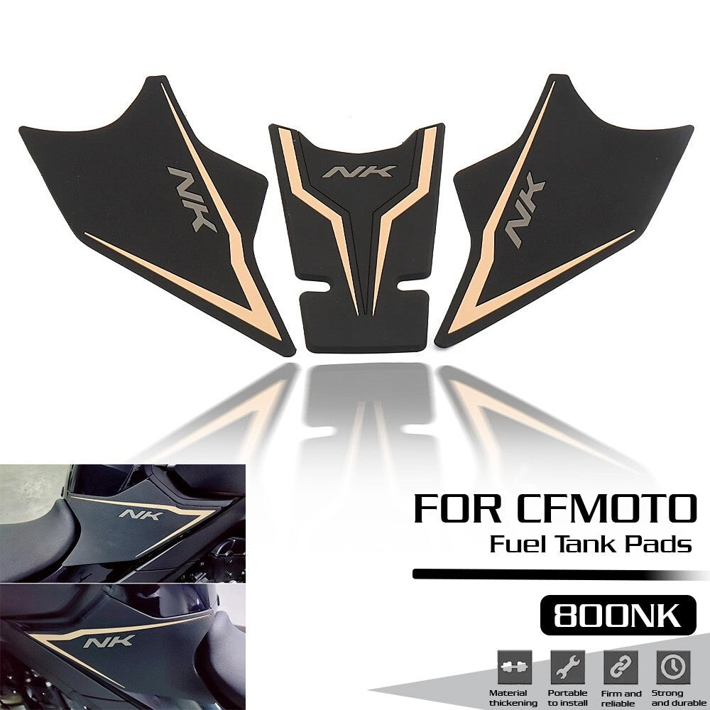 For CFMOTO 800 NK 800NK Fuel Tank Pads Protector Stickers Knee Grip Traction Pad