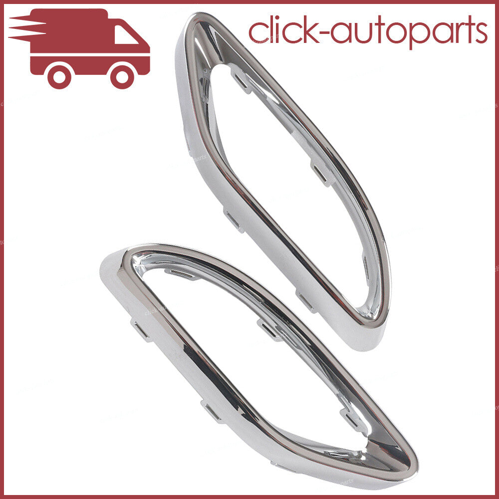 Fit for Benz W205 S205 C205 A205 Rear LHRH Rear Tips Tailpipe Cover Cap Trim