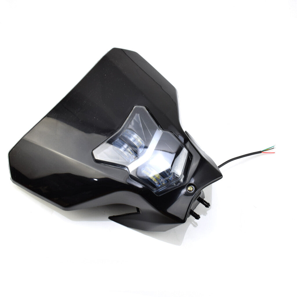 12V Motorcycle black LED Lights-Headlamp CRF XR CR CRF450L CRF450XR 2019 2020