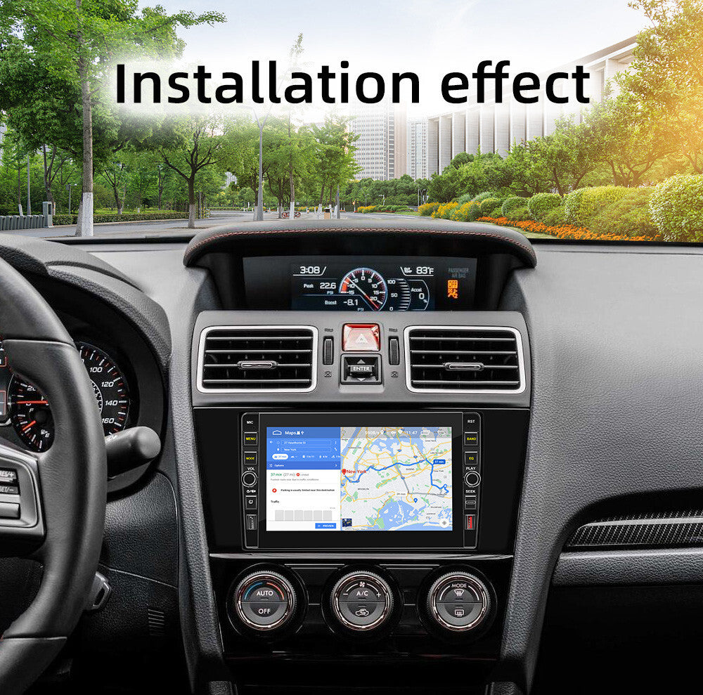 9in Double 2 Din Android Car Stereo Radio GPS Wifi For Carplay Android Auto Cam