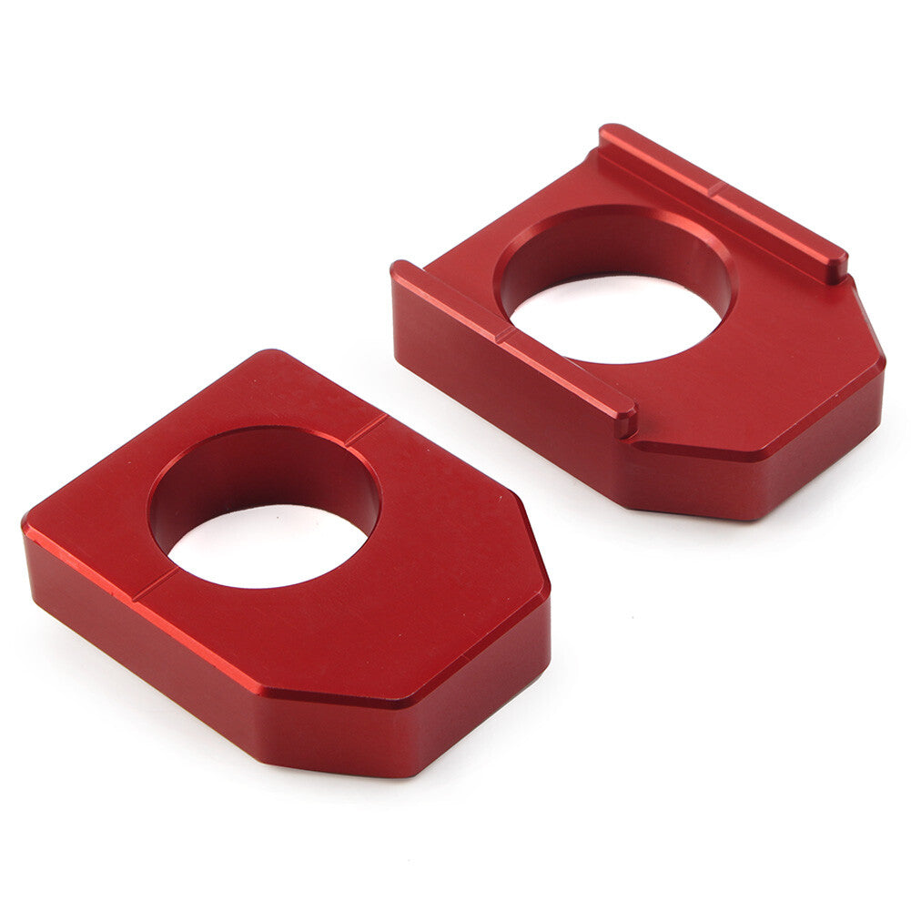 CNC Chain Adjuster Swingarm Slider for HONDA CR125R CR250R 2000-2007 CRF450R Red