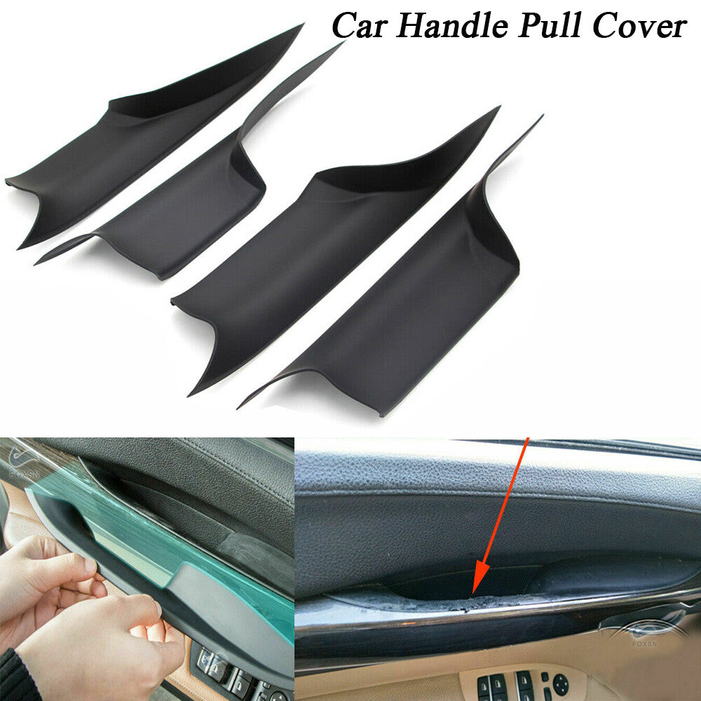 Package 4: Interior door handle pull bracket cover for 2008-2015 for BMW 7 Series F01 F02