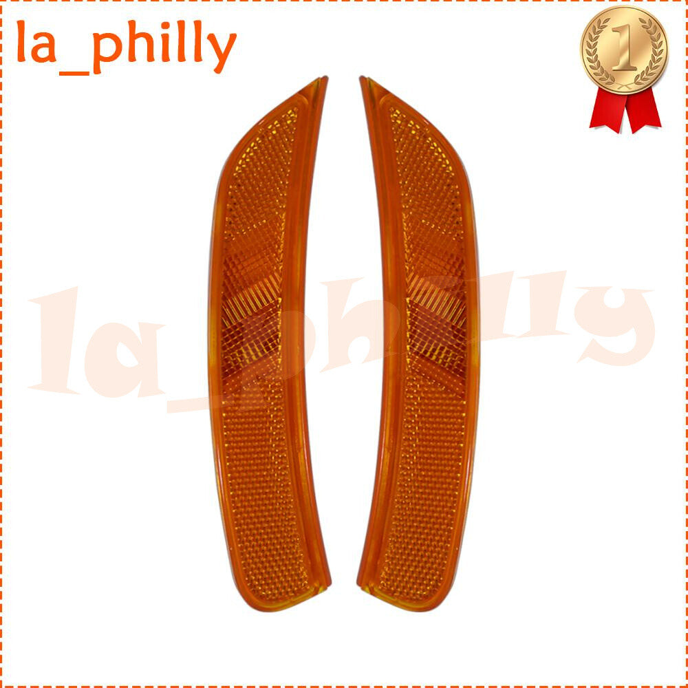 NEW Left Right Front Bumper Reflector Lights Red for 2017-20 for Chrysler for Pacifica