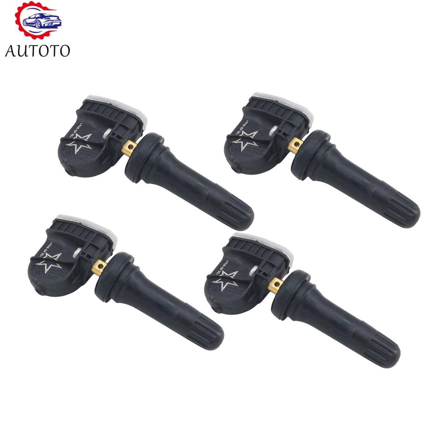 4pc Tire Pressure Sensor TPMS Sensor Fit for Chevy for Cadillac for Buick for GMC 13598771