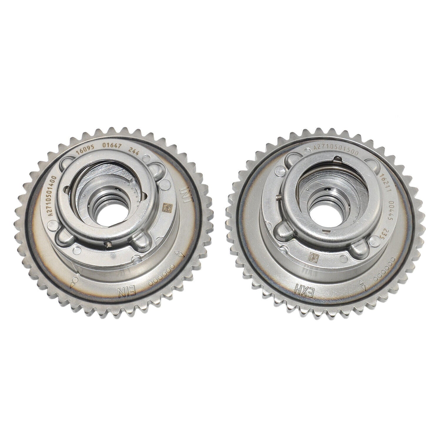 2¡Áfor Mercedes-Benz M271 W204 Camshaft Adjuster Gears Intake Exhaust A2710501400
