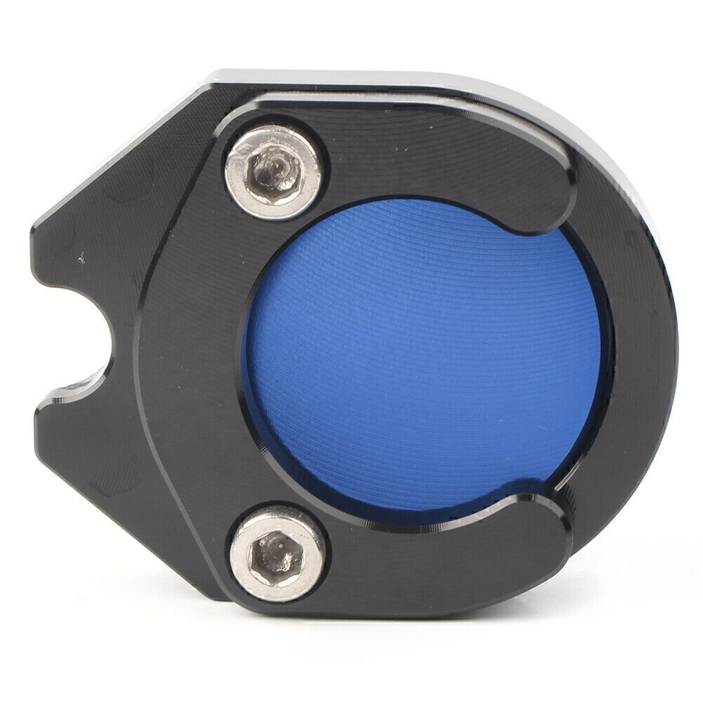 for Yamaha XMAX 125 400 NVX155 NMAX125 Foot Side Stand Plate Enlarger Pad Blue