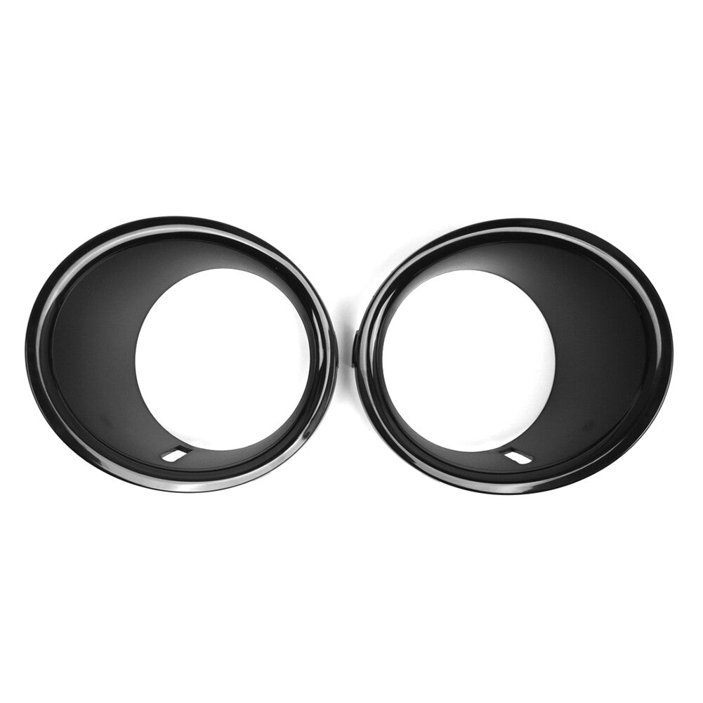 Front Fog Light Lamp Frame Trim Ring Cover Guard Fit for BMW for Mini Cooper R55 R56 R57