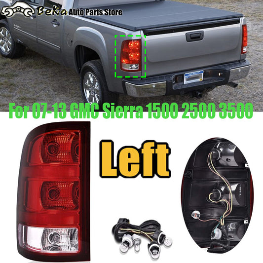 1 piece suitable for 07-13 for GMC for Sierra 1500 2500 3500 left rear taillight brake light