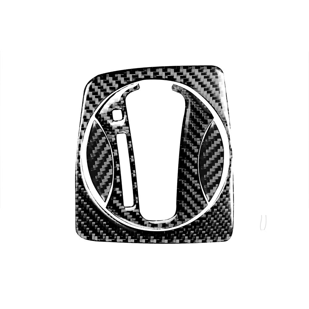 for Honda for Civic 8th 2006-2011 Carbon Fiber Auto Gear Shift Panel Cover Trim 4Pcs