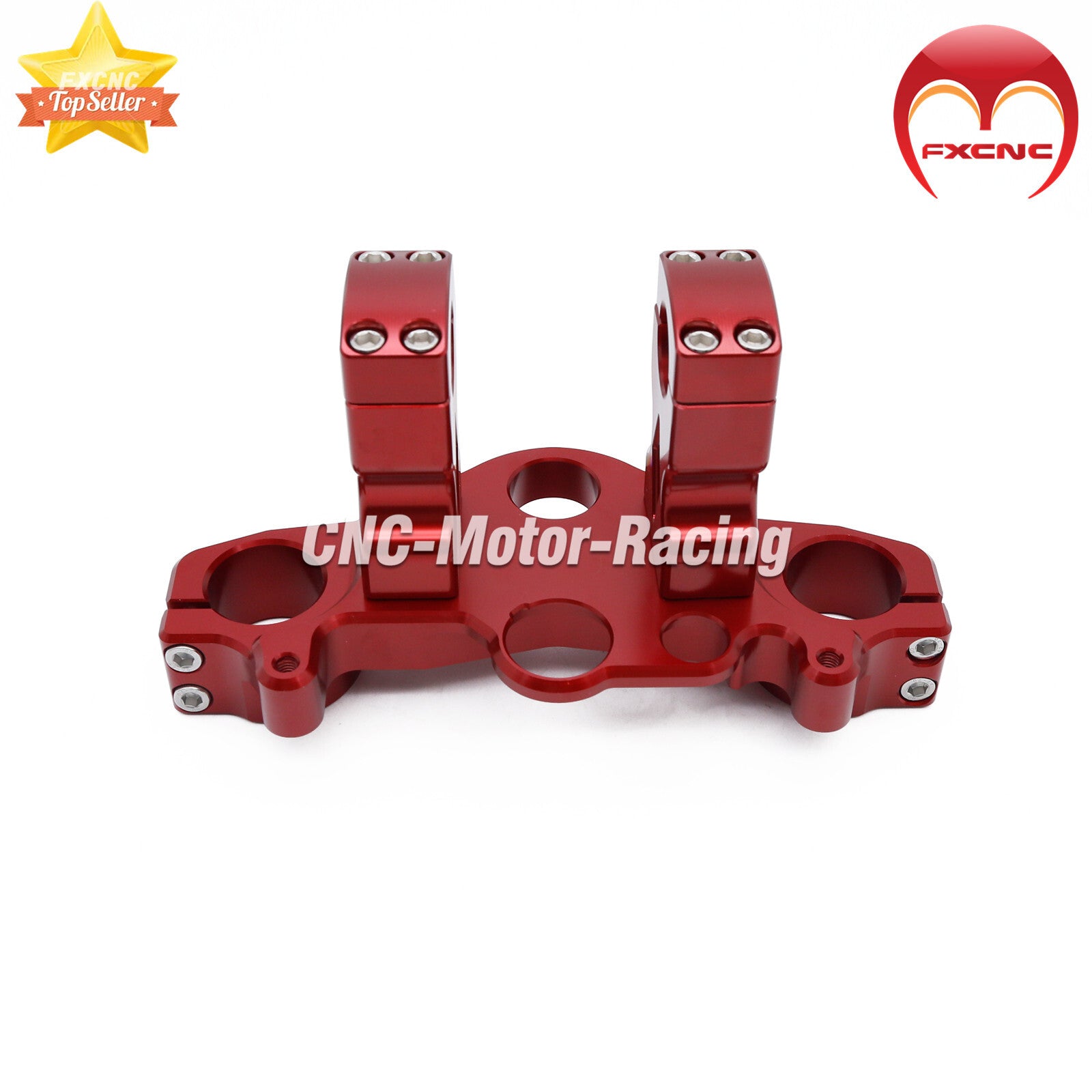 CNC three-clamp tree-climbing handle suitable for Honda CRF110 and CRF125F (2019-2024, 2022-)