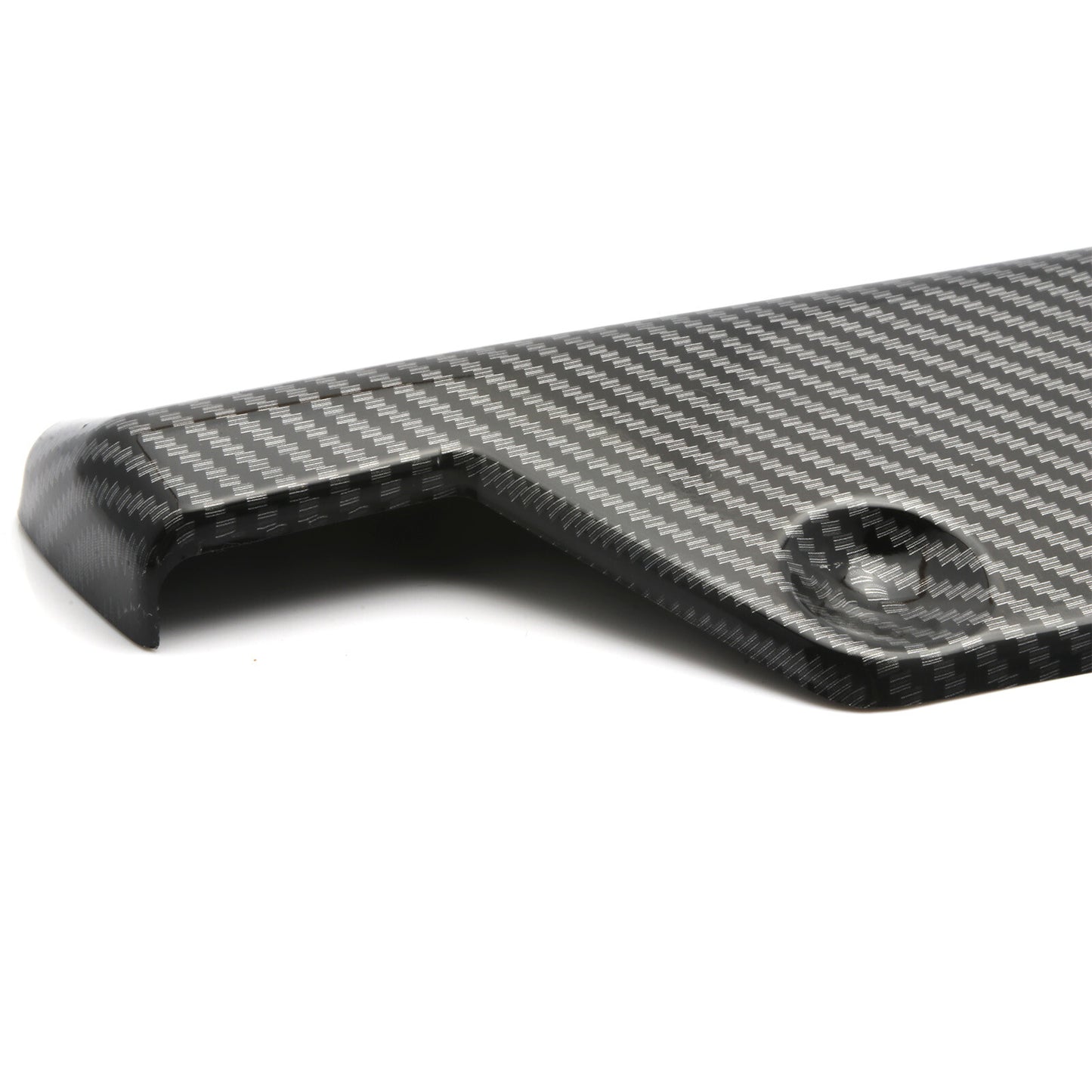 2pcs Carbon Fiber Texture Rear Bumper Splitter Diffuser Canard for Chevy Camaro
