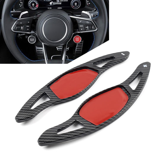 1 Pair Steering Wheel Shift Paddle Shifter Extension for Audi R8 RS3 RS4 RS5 TT