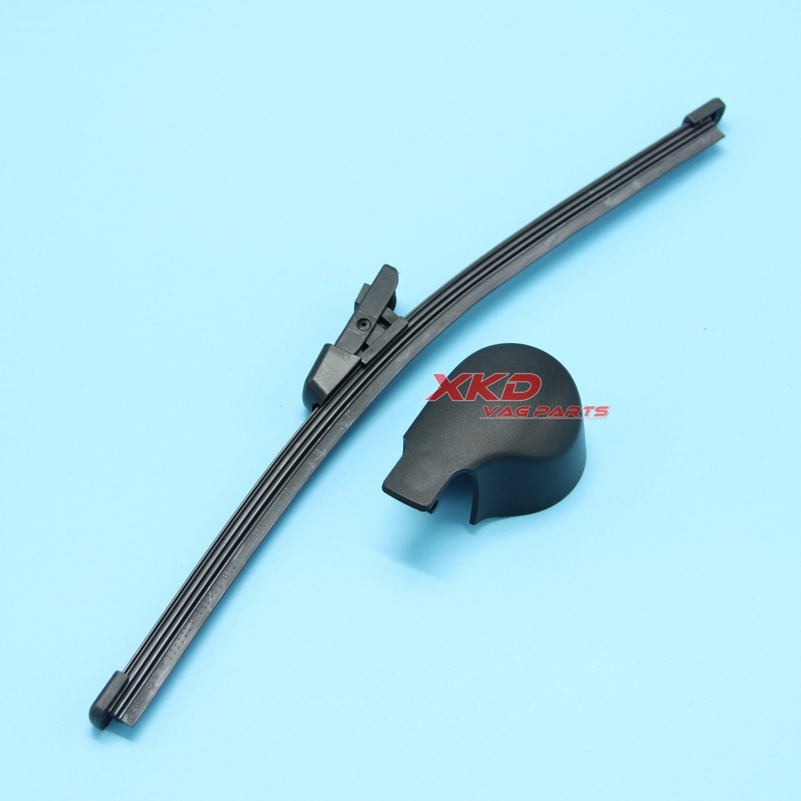 Rear windshield Wiper + Wiper arm cover kit for Volkswagen for Golf R32 GTI Rabbit Mk6 280 mm