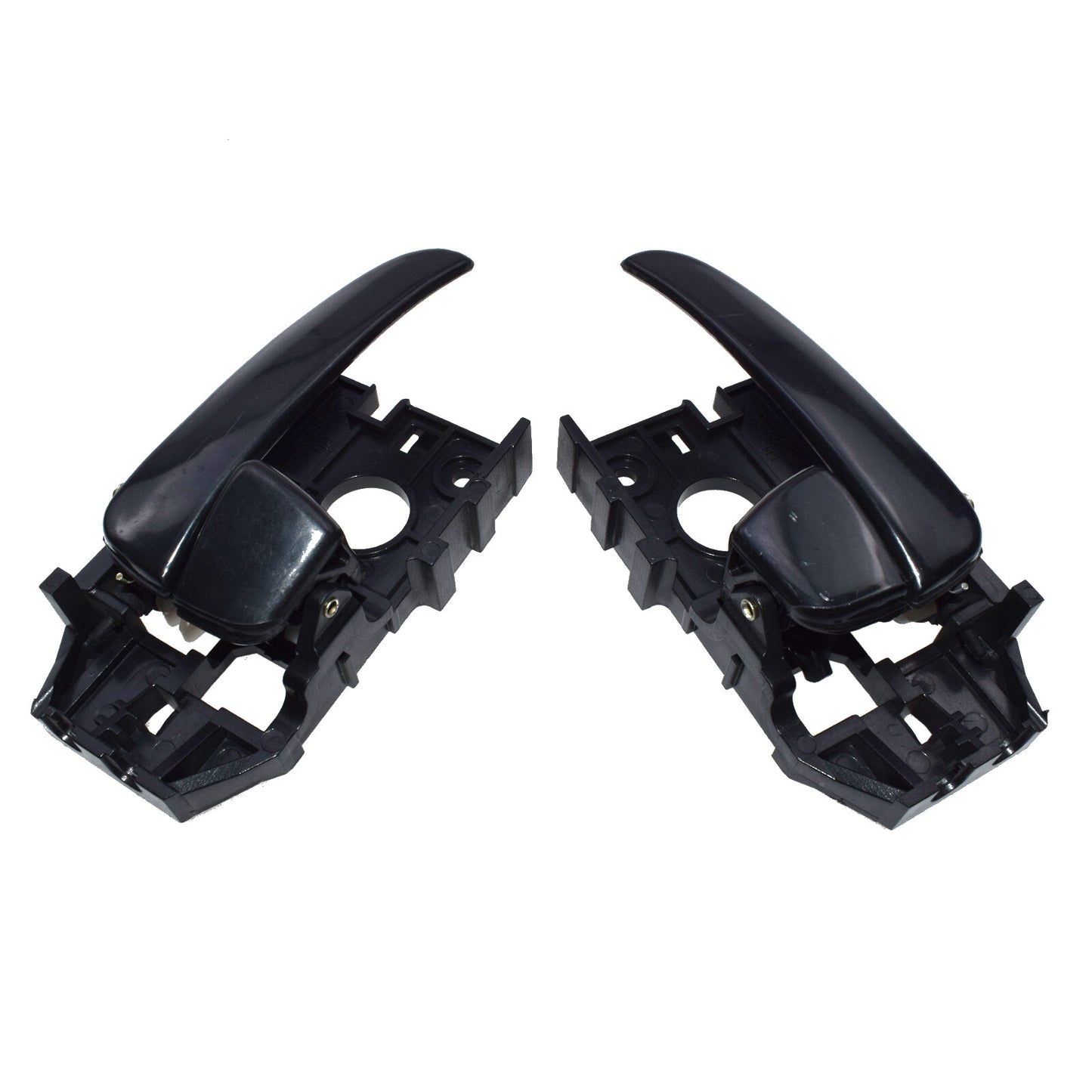 Pair Front Left  Right Inside Black Door Handle for Hyundai for Elantra 2001-2006
