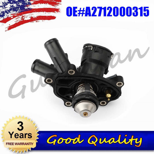 Thermostat housing A2712000315 new for Mercedes-Benz SLK250 C250 Base Coupe