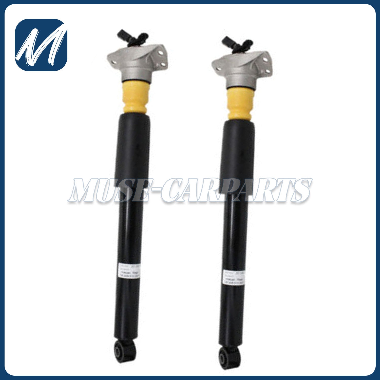 2 front shock absorbers with ADS, suitable for Mercedes-Benz W205, C450, C43, AMG 4-Matic 17-20