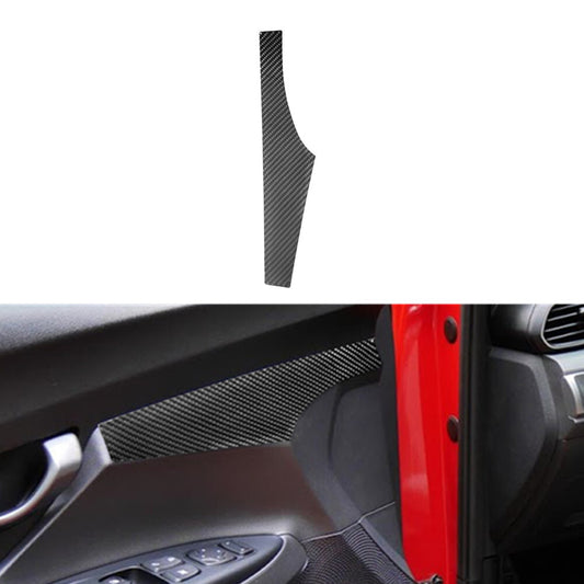 Carbon Fiber Driver Side Door Cover Trim for Hyundai for Veloster JS 2019-2022