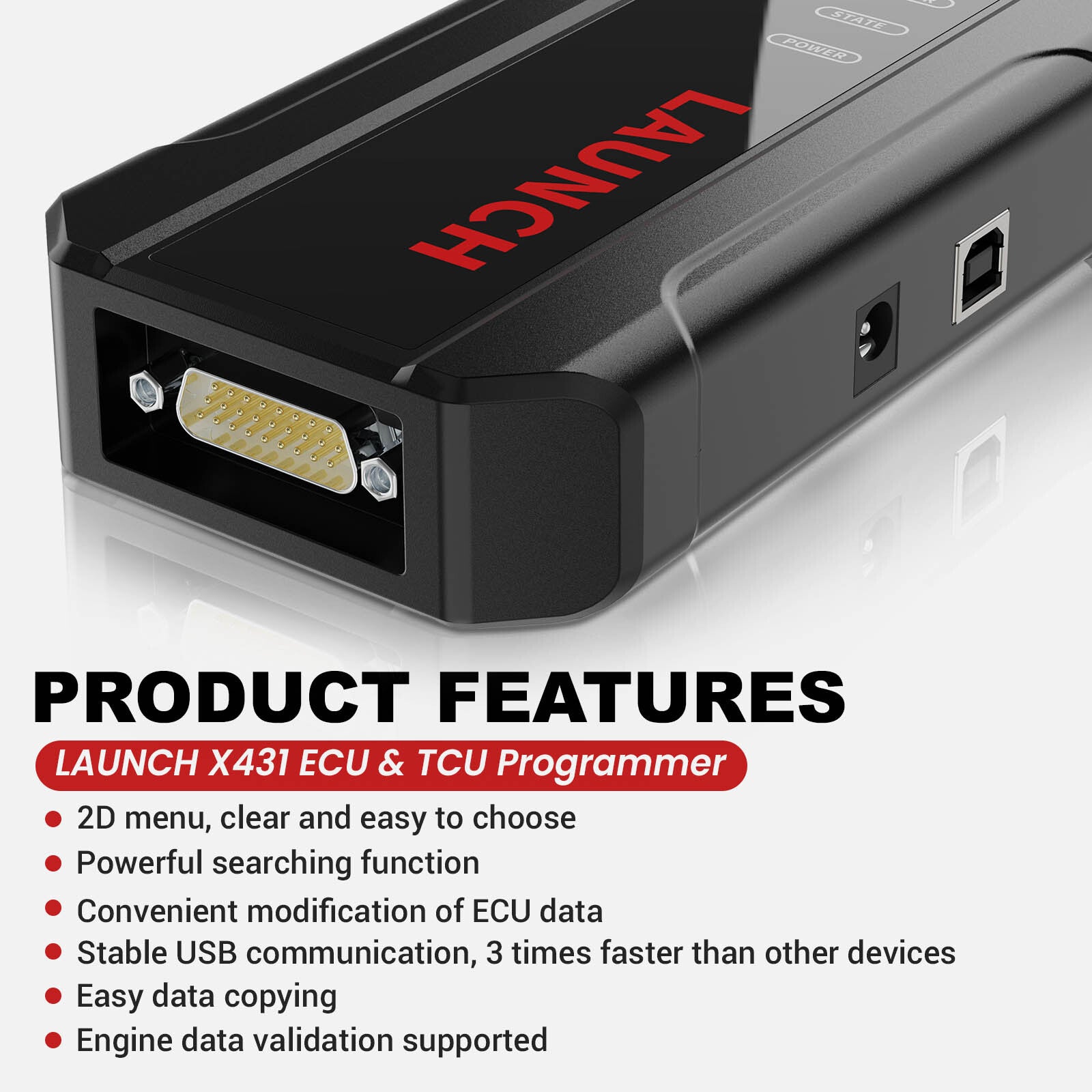 NEW LAUNCH X431 E-CUTCU Progarmmer 2D Menu E-CU Data Reading/Writing ECM TCM