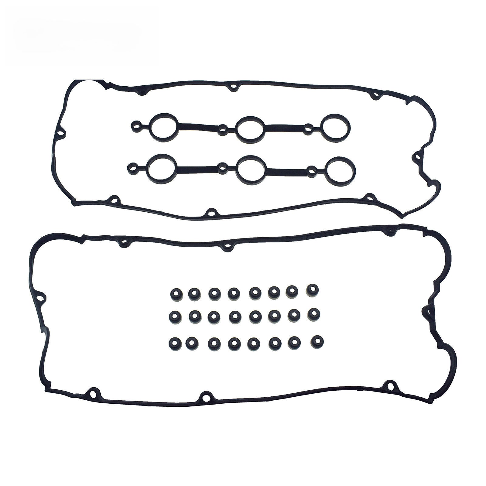 For 01-06 for Kia Sorento for Hyundai Santa Fe Valve Cover Gasket Set w/Valve Stem Seals