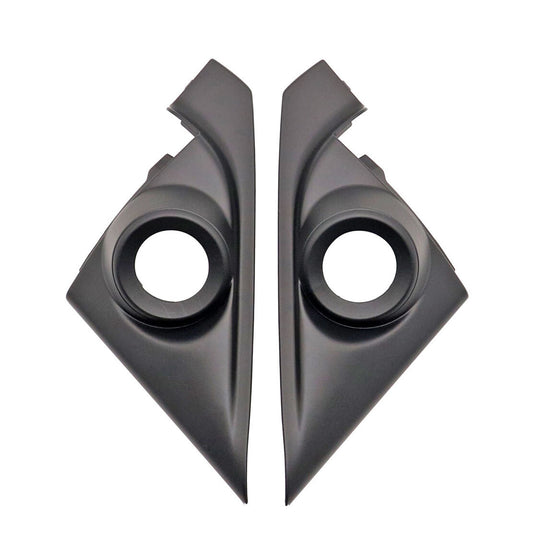 2Pcs Tweeter Front Door Speaker Cover Trim for Honda Accord 2014-2017