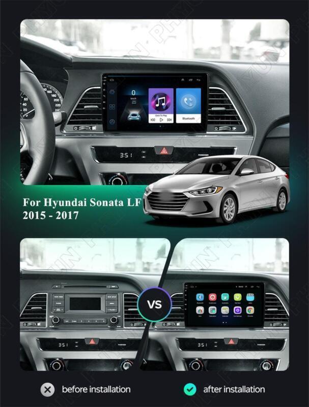 Head Unit for Hyundai Sonata 2015-2017 9 Android 10.1 Car Stereo Radio GPS Navi