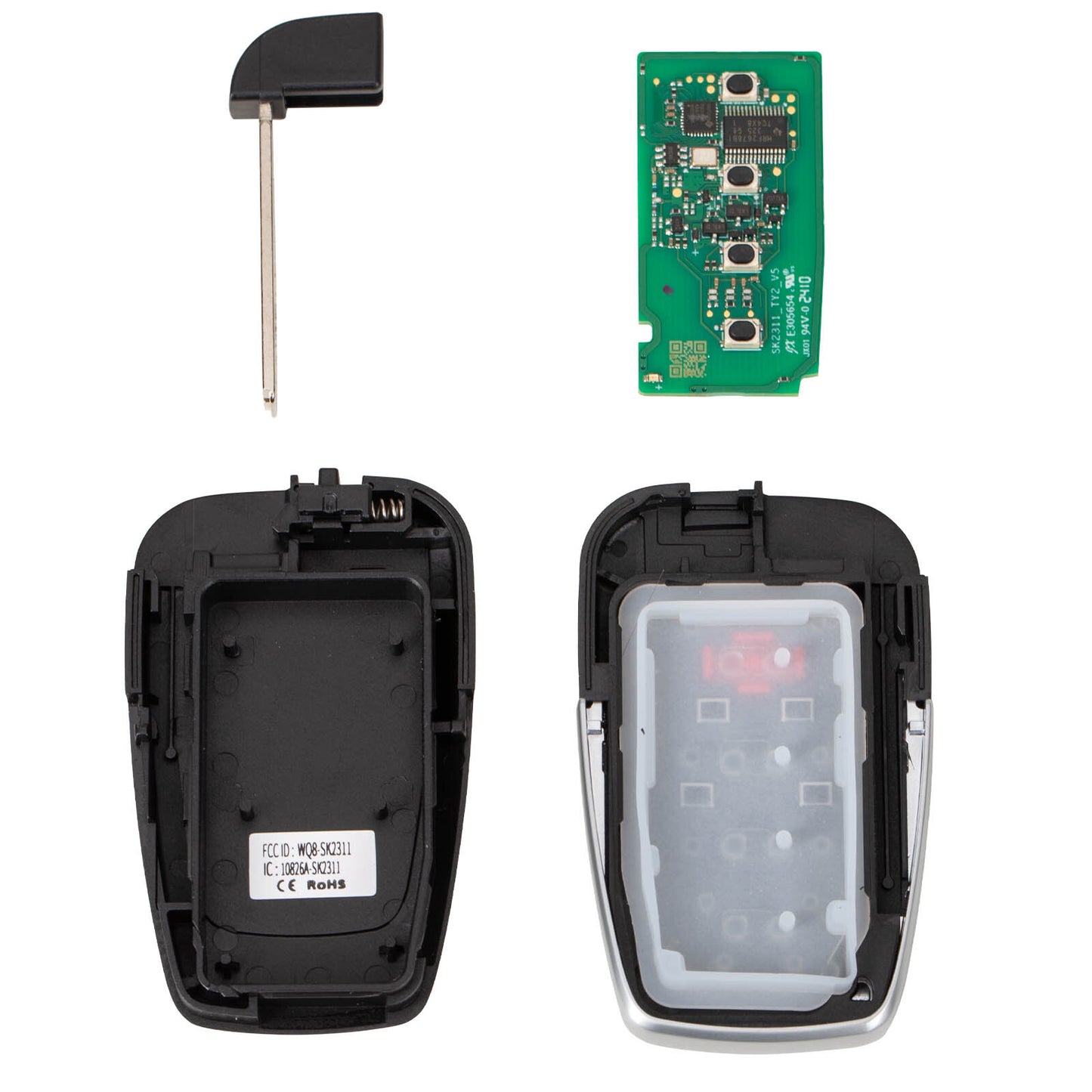 MAXIIM IKEY IKEYTY8A4AL 4 Button 315/433MHz for Smart Key for Toyota Universal