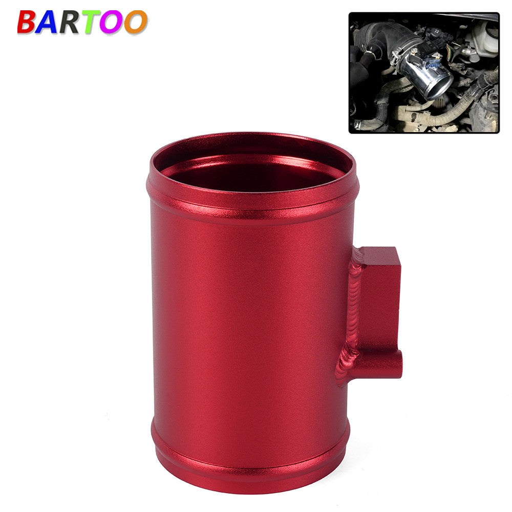 for Ford for Nissan MAF Mass Air Flow Sensor Mount Adapter Red 3 76mm