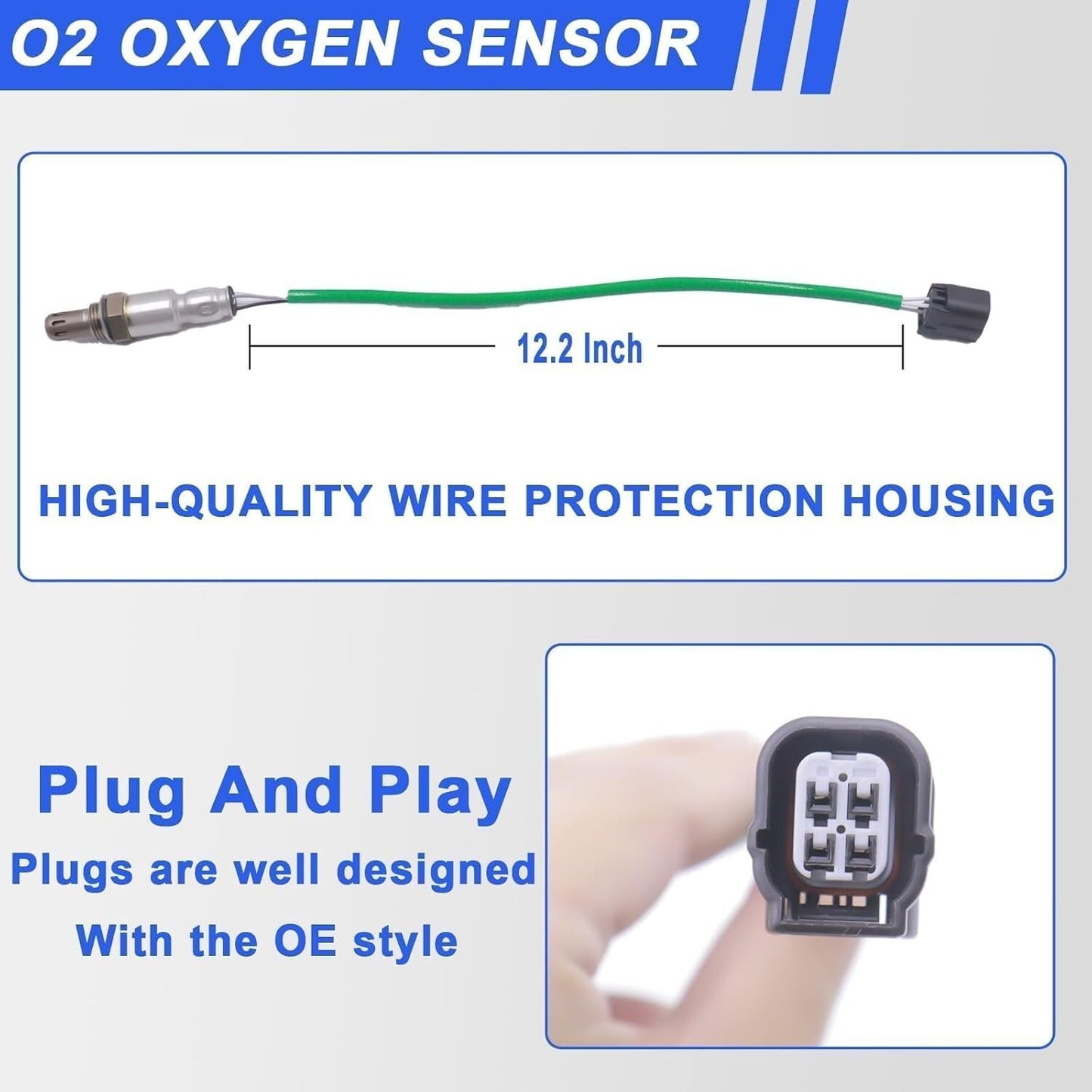 2Pcs Oxygen O2 Sensors upstream and downstream for Honda Accord 2008-2012 2.4L