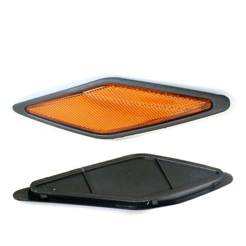 Pair front fender reflectors Lamp LHRH for Mitsubishi Pajero Montero 2000-2003