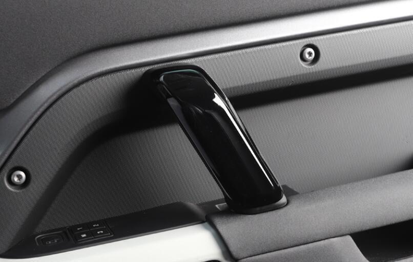 for Land Rover for Defender 110 2020-25 Gloss Black Inner Door Armrest Cover Trim 3X
