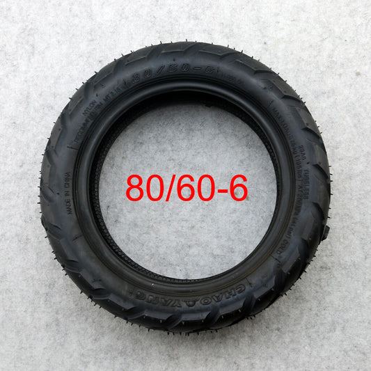 80/60-6 Tyre Wear-Resistant Off-Road Tubeless Electric Scooter Pneumatic Wheels