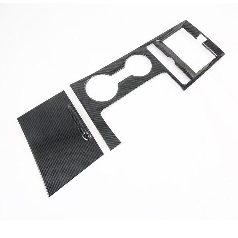 for Kia K5 2021-2023 Carbon Fiber Center Console Gear Shift Box frame cover Trim