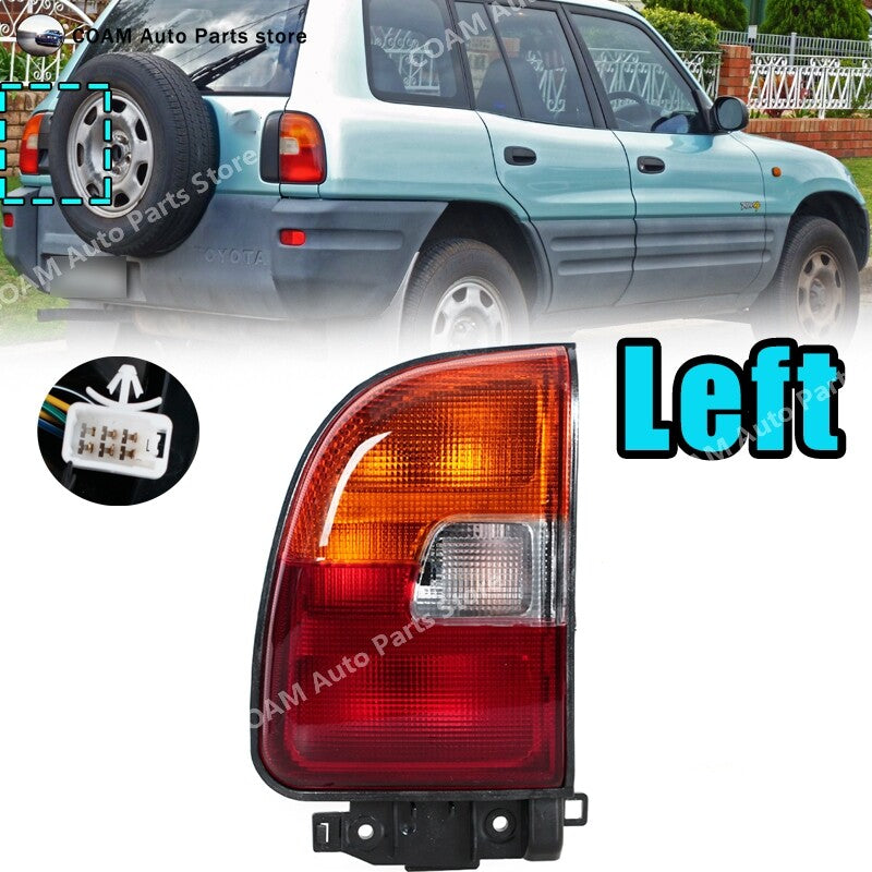 The left rear taillight is for Toyota RAV4 1996-1997. (81550-42010)