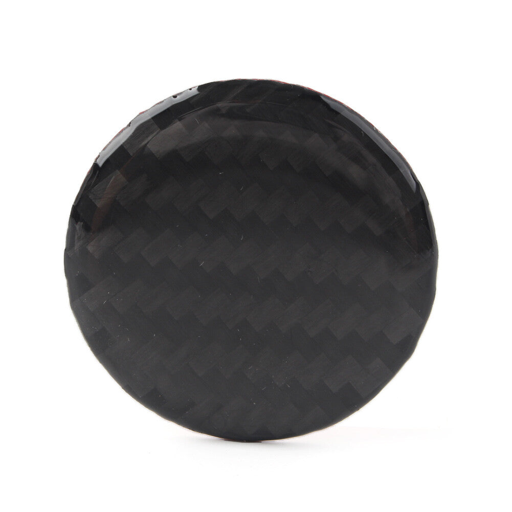 Carbon Black Central Console Knob Button Cover Trim for Jeep Grand Cherokee