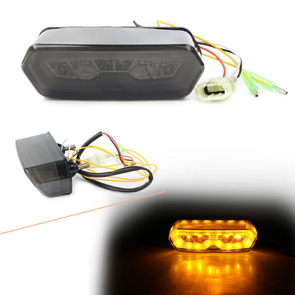 LED Turn Signal Integrated Brake Tail Amber Light for Honda Grom/MSX 125 2014-16