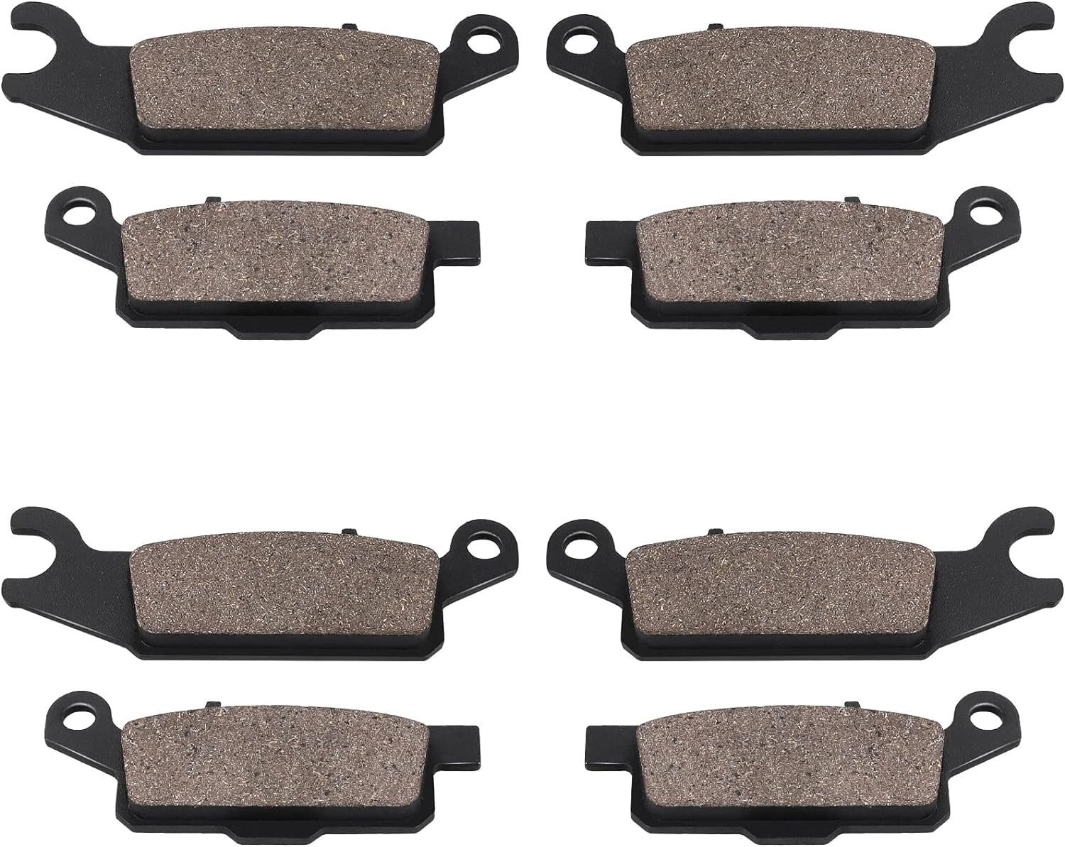 Brake Pads Front Rear for YamahaGrizzly 700 YFM700 2007-2022, Grizzly 550 YFM550