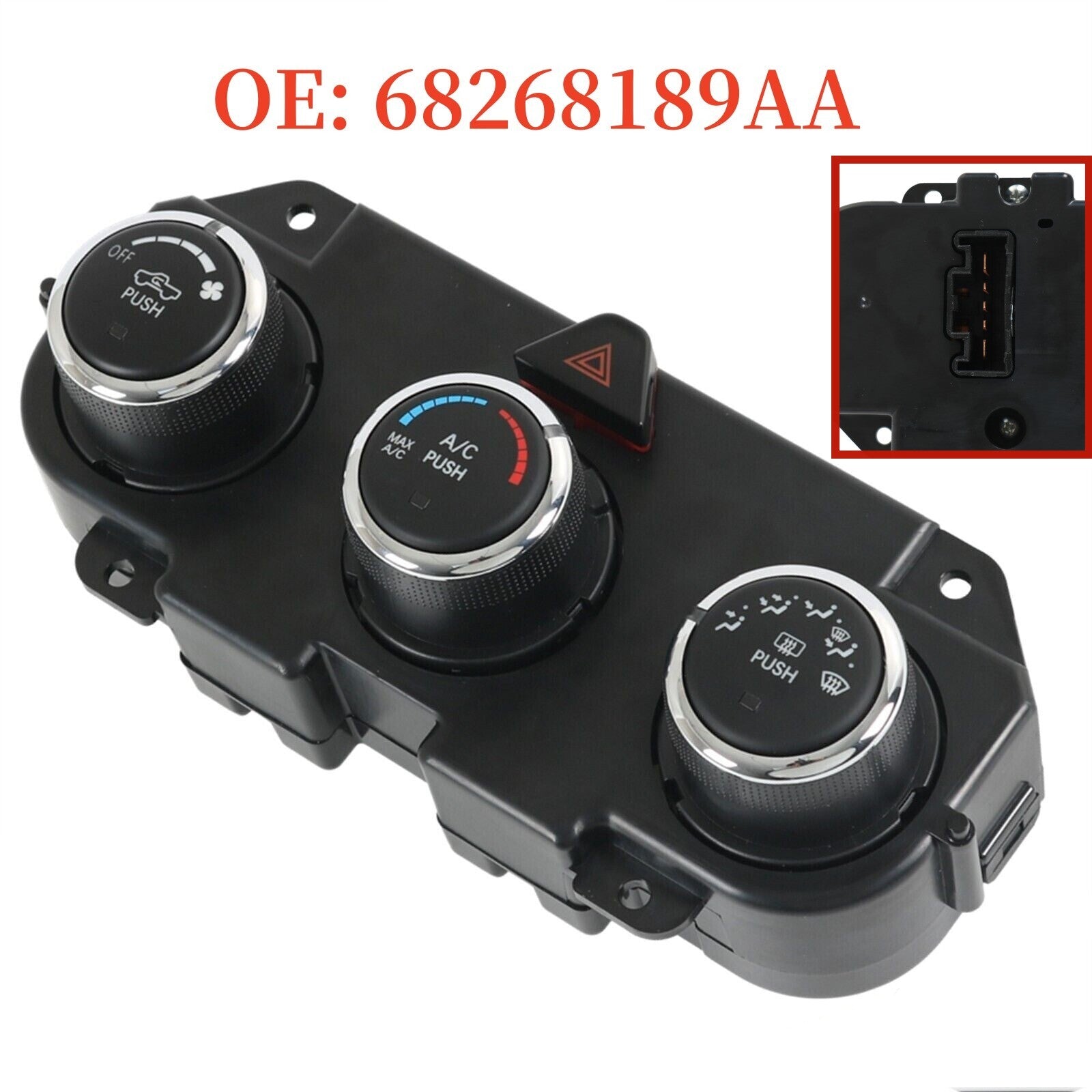 68226600AB Heater Climate Control Unit for Dodge for RAM 1500 2500 2013-2018
