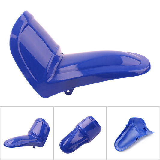Motorcycle Front Fender Cover Mudguard Fit for Yamaha PW50 Y-Zinger 50 Blue