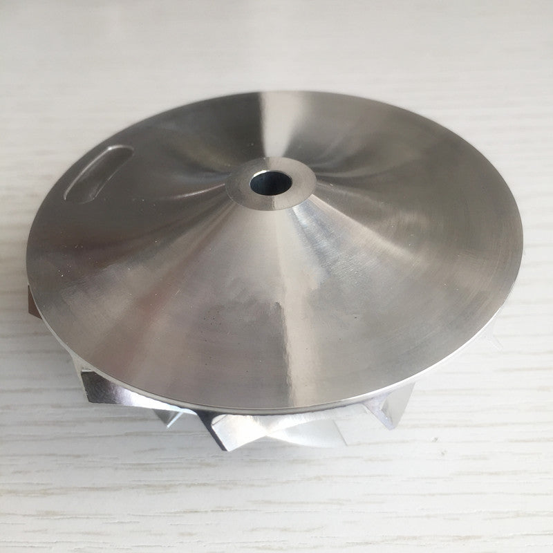 T04S 58.10/76.07 mm 6+6 Blade Turbine Blank Compressor Wheel for Racing Cars