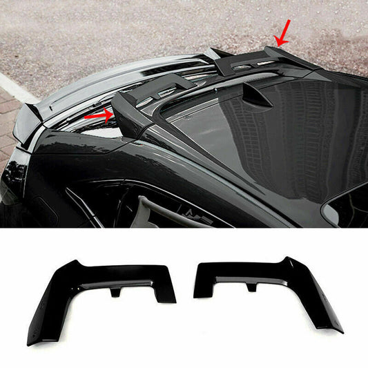 for Honda for Civic Hatchback 2016-2021 Roof Spoiler Black Rear Window Splitter Wing