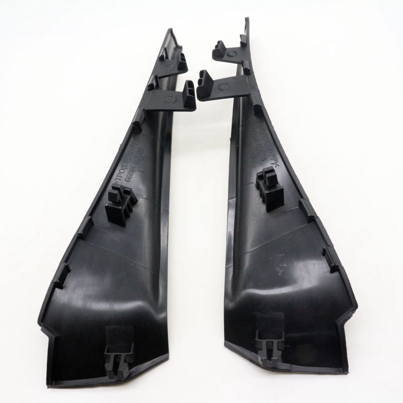 2-Piece Windshield Scraper Side Cover Extension Kit for Nissan Rogue 14-20