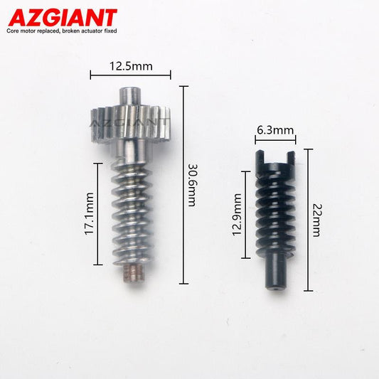 Folding side mirror motor gears are compatible with 2008-2014 for Toyota Crown MK13 models.