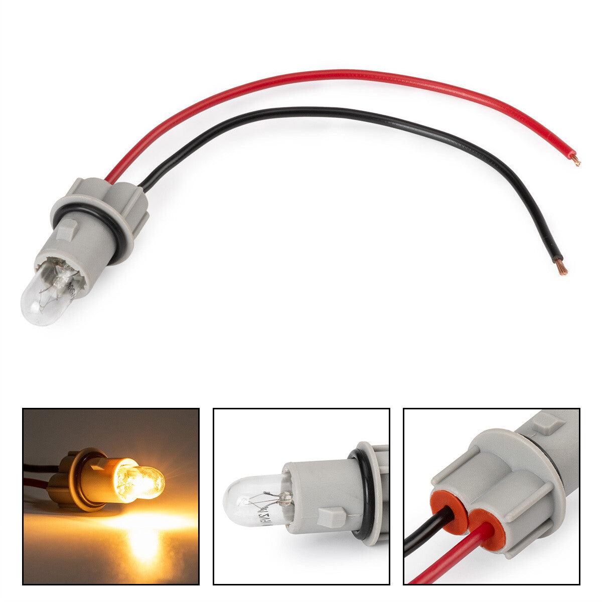 for Mercedes-Benz CL A0005400966 Side Marker Lamp Light Bulb Socket Wire Harness