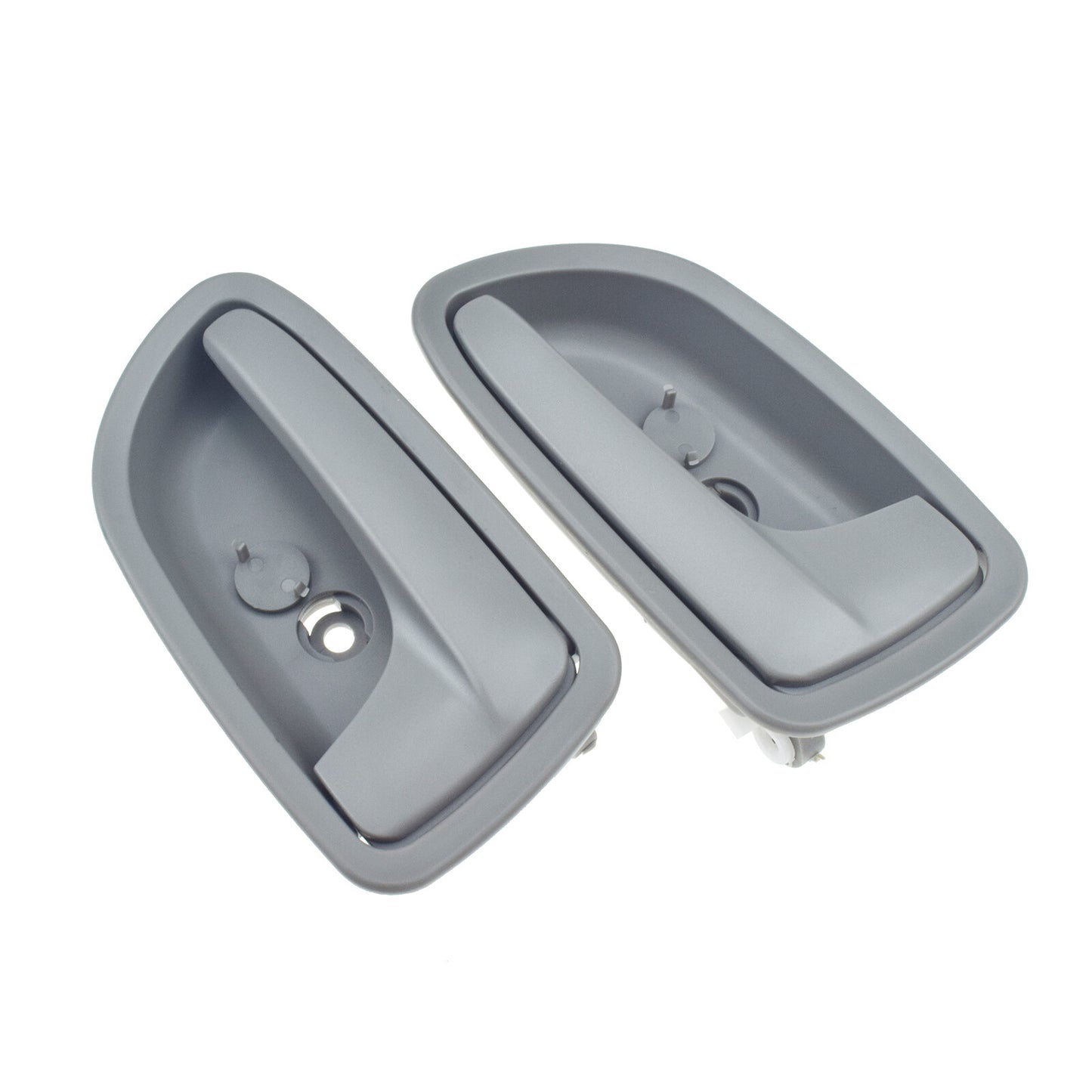 New Pair Gray Interior Door Handle Front Left  Right Side For 2003-2005 for Kia Rio