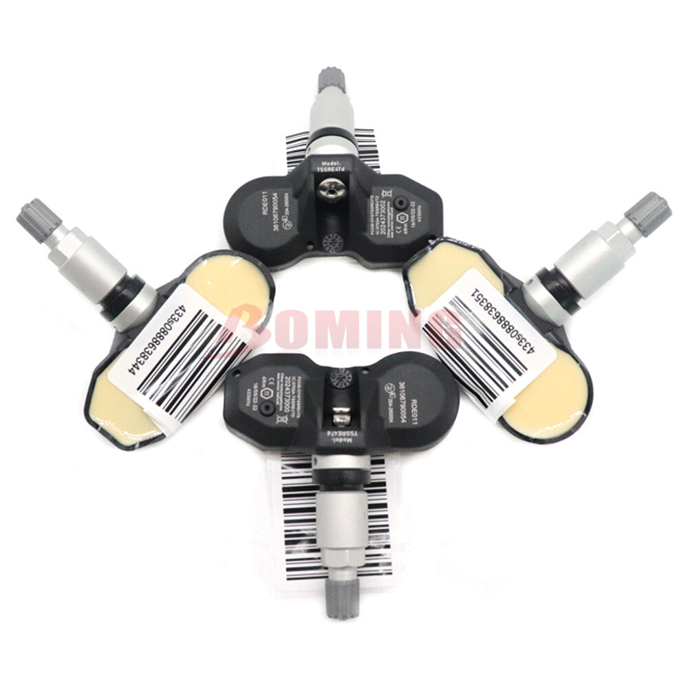 New 4pcs TIRE PRESSURE SENSOR TPMS Fits for BMW for Mini 433MHz CN 36106790054 US