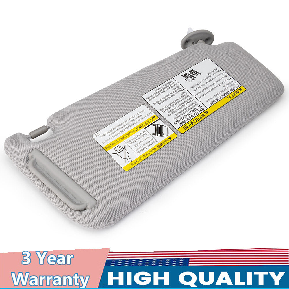 74320-35A91-B1 Applicable to for Toyota 2010-2022 4RUNNER 4.0L Left Gray Sun Visor