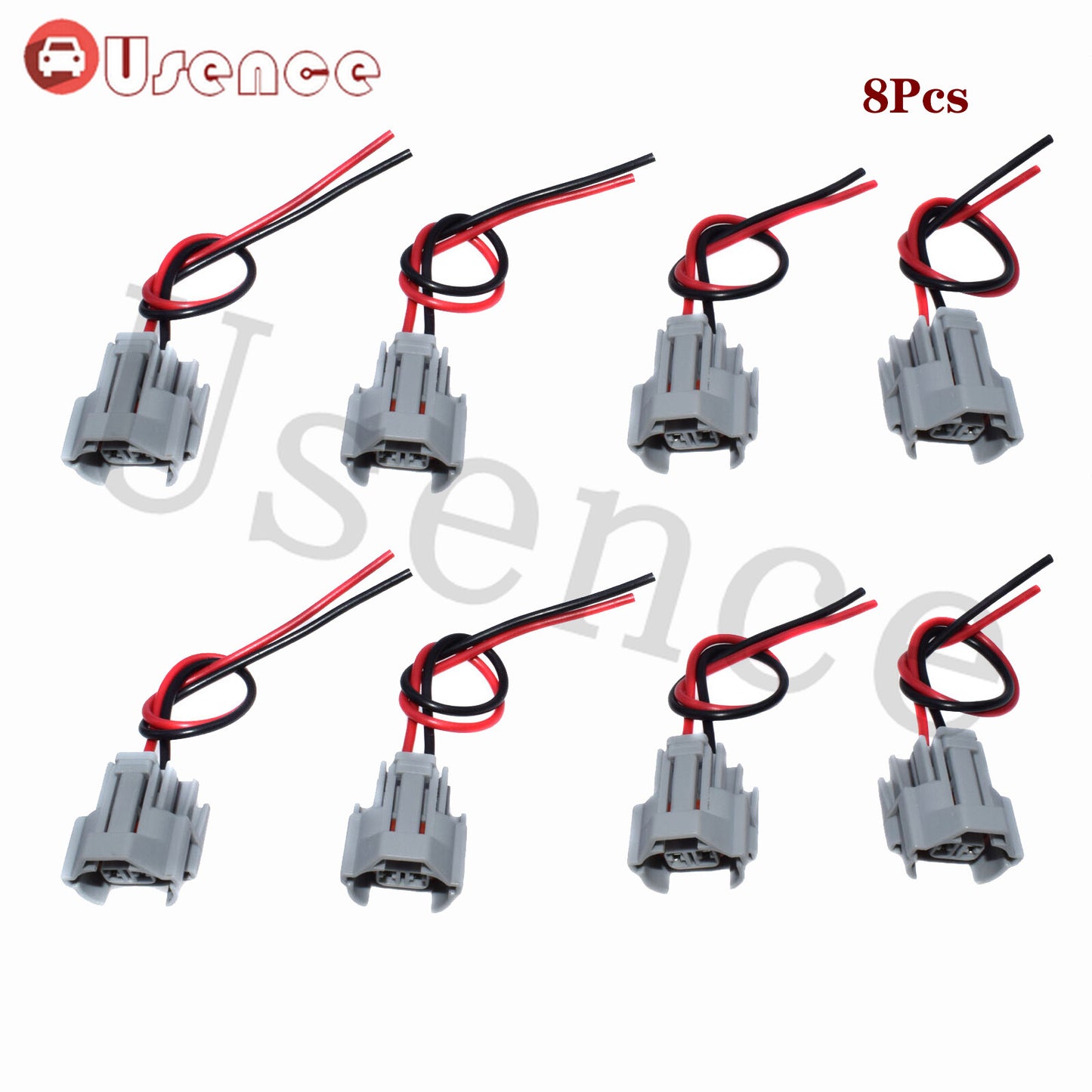 8Pcs Fuel Injector Connector Pigtail Harness for Subaru for Toyota for Mazda FIC2150