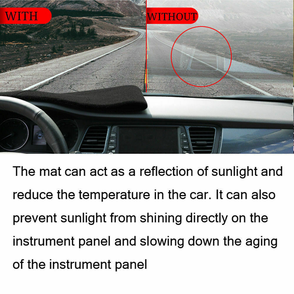 1X Inner Dashboard Dash Mat Non-slip DashMat Sun Shade for Ford Explorer 17-2023