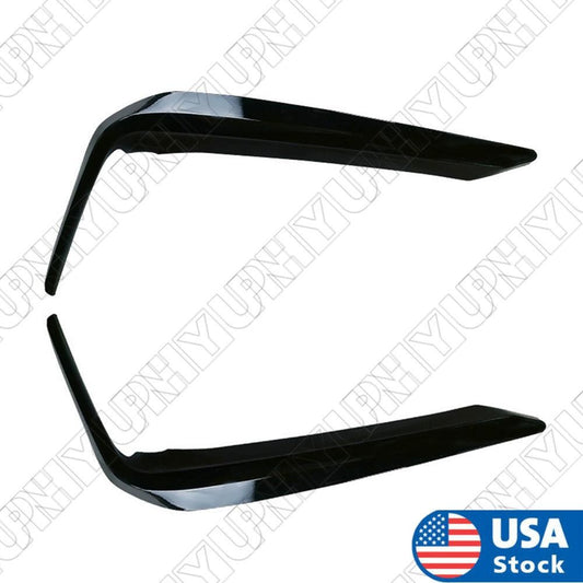 1Pair Front Fog Light Molding Eyelid Trim for BMW 5 Series G38 M Sport 2018-2020