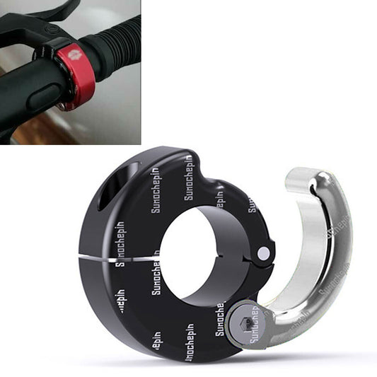 Helmet Hook Holder CNC Hanger Hook Motorcycle ATV Silver Fit 21-28mm Handlebar